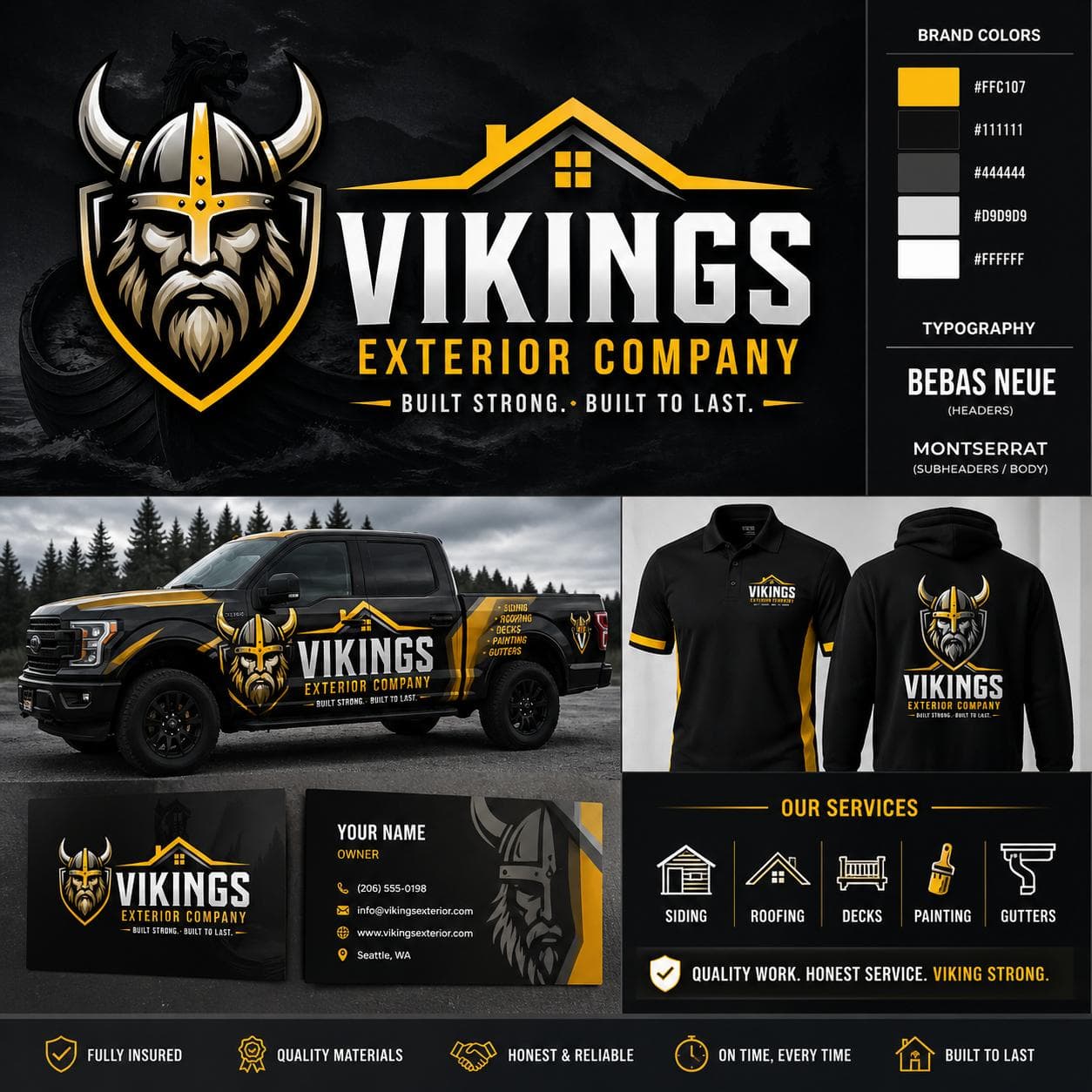 Vikings Exterior — Seattle exterior contractor